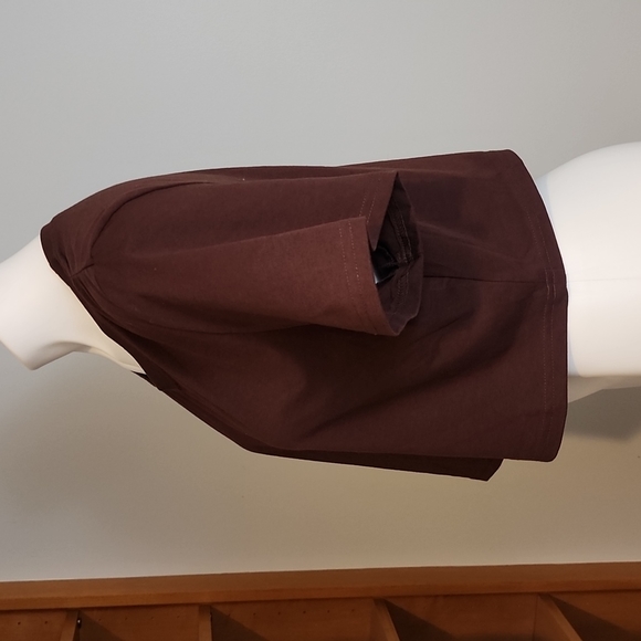 Shein Curve Brown Crop Top with Red and White Mushroom - Picture 7 of 10